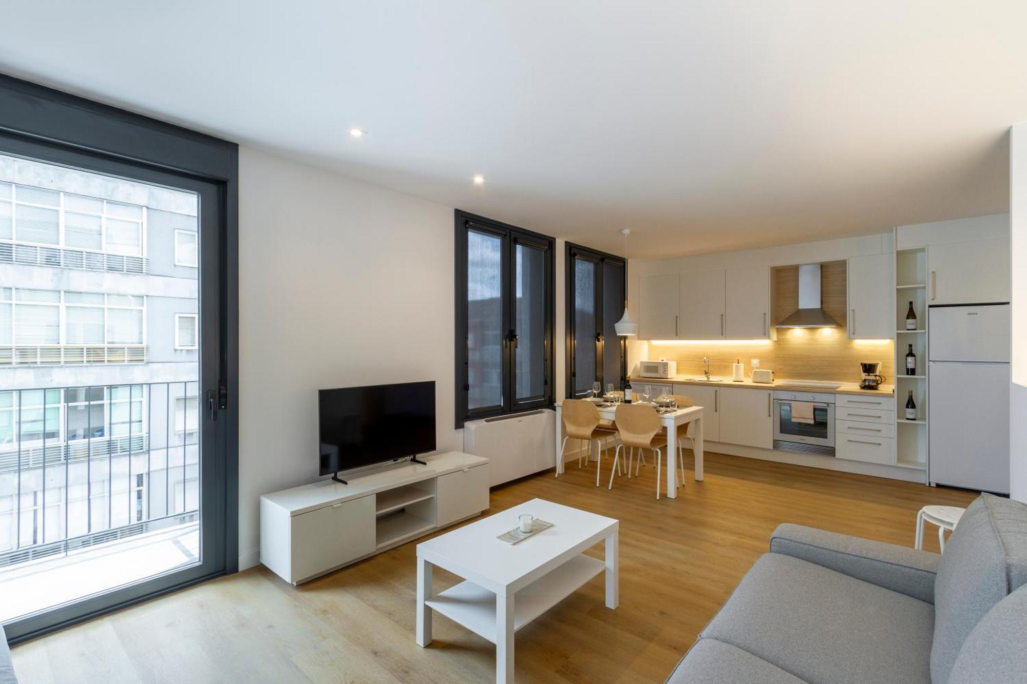 Urbanfive Apartamentos Ourense Centro Luaran gambar