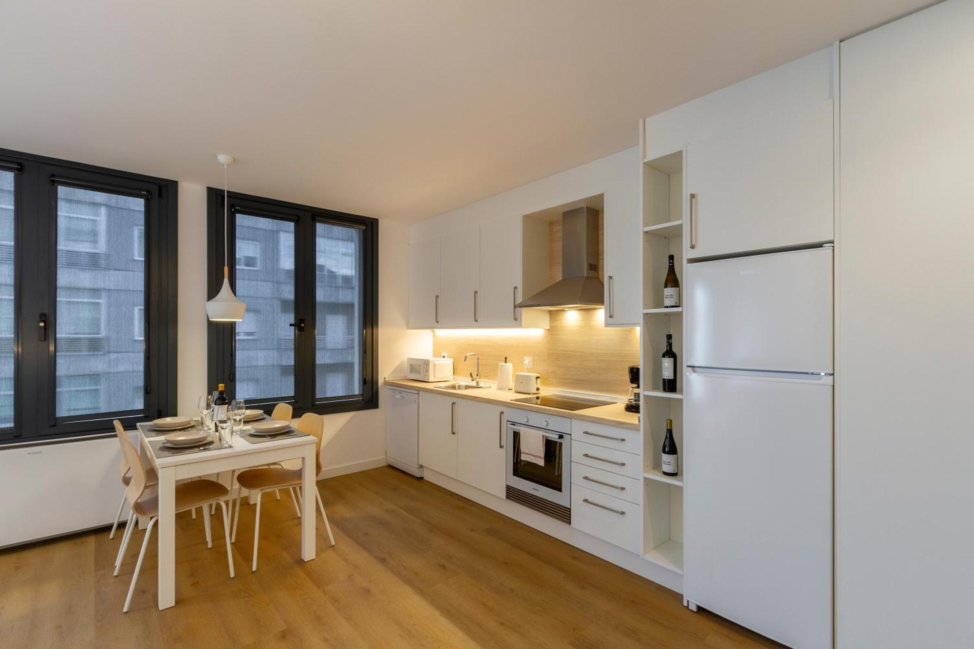 Urbanfive Apartamentos Ourense Centro Luaran gambar